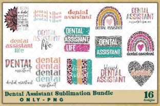 Dental Assistant Sublimation Bundle Graphic By Graphic Home Creative