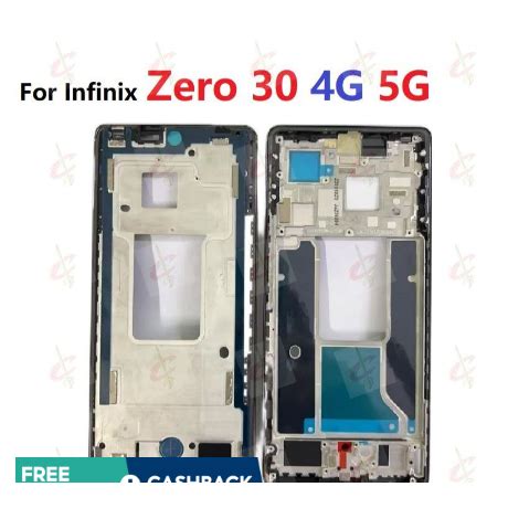 LCD Front Frame For Infinix Zero 30 4G 5G Middle Frame X6731 X6731B