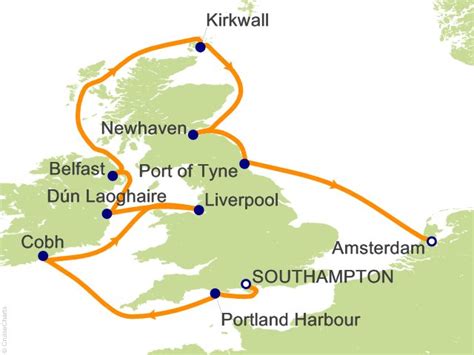 NCL Europe British Isles Cruise 10 Nights From Southampton