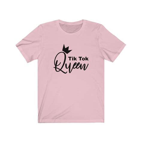 Tik Tok Queen T Shirt Funny T Shirts Millennial Shirts Tik Tok Lover Shirt Tik Tok T Shirt