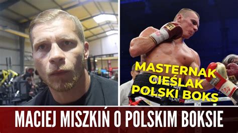 MISZKIŃ O MASTERNAKU CIEŚLAKU POLSKIM BOKSIE WALKACH POLSKO POLSKICH