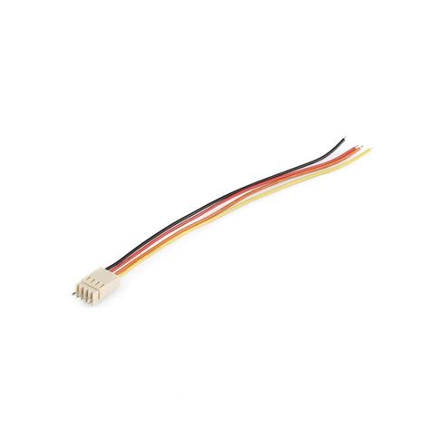 Molex Jumper 4 Wire Assembly Sparkfun PRT 09920 Core Electronics