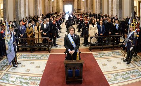 Javier Milei Particip Del Tedeum Por El De Mayo En La Catedral