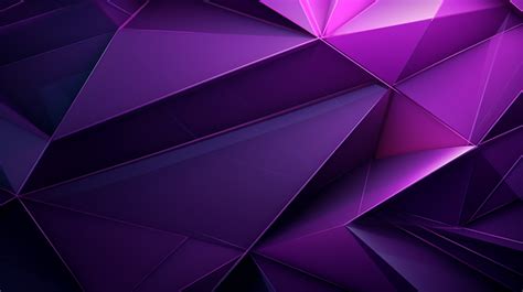 Vibrant And Textured Purple Geometric Background, 3d Abstract, 3d Geometric, 3d Shapes ...