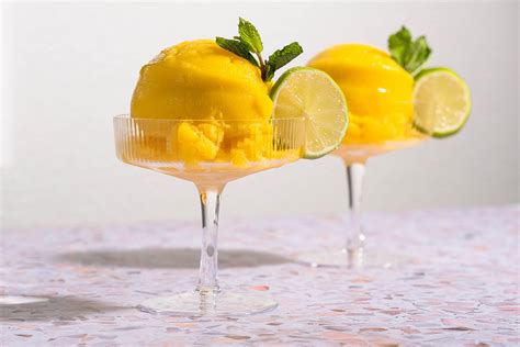 Tropical Mango Sorbet