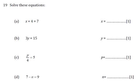 Algebra Problems And Answers