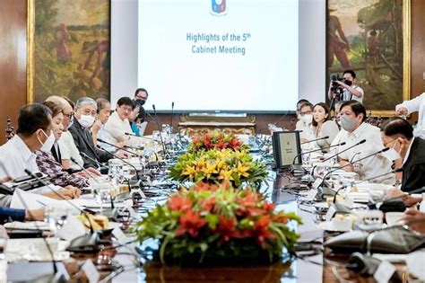 Marcos Cabinet Meeting Tackles Labor OFW Programs ABS CBN News