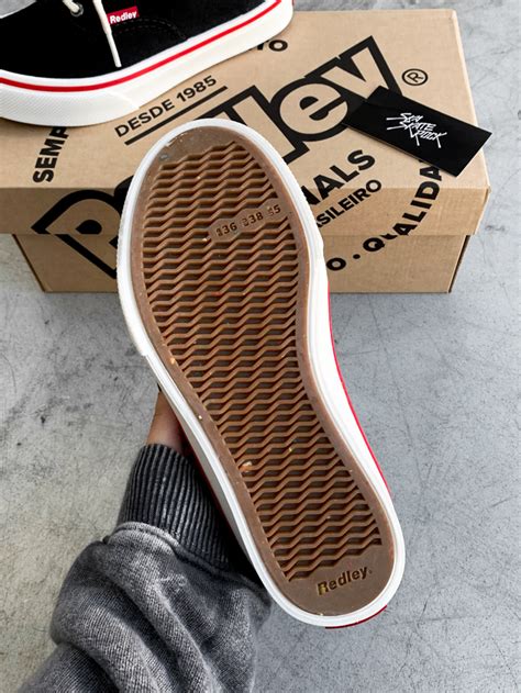 Tênis Redley Originals Wac 01 Preto Off White Ska Skate Rock