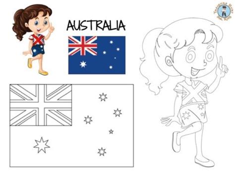 Oceania coloring pages - Oceania countries - Treasure hunt 4 Kids