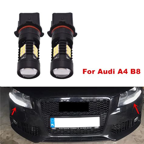 Canbus Led Luz Diurna L Mpada Drl P W Smd Audi A B Nonfl