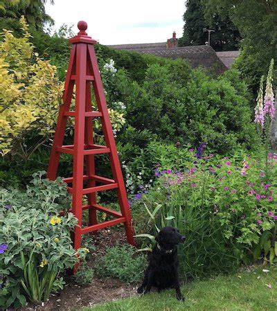 Wooden Garden Obelisk Oak Accoya Painted Obelisks