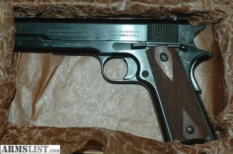 Armslist For Sale 1918 Colt 1911 Black Army 45 Acp