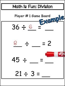 Math Games: Division Games by Fourth at 40 | Teachers Pay Teachers