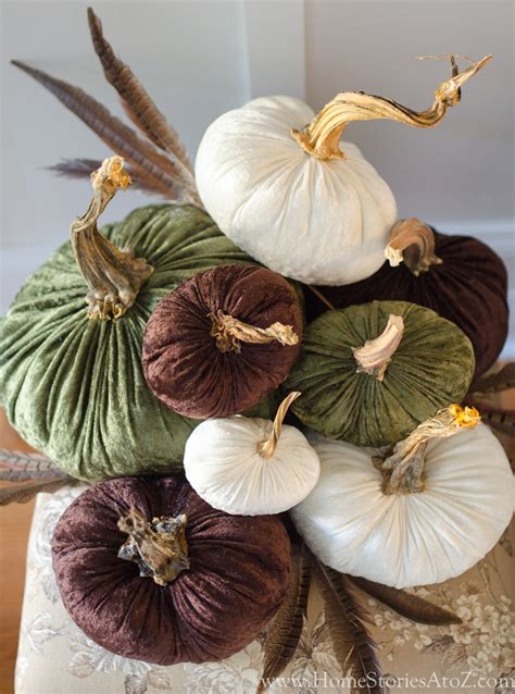 How To Make Velvet Pumpkins