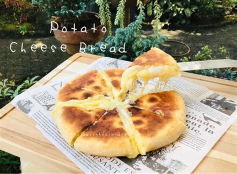 RESEP Viral Potato Cheese Bread Ala Korea Tanpa Mixer Tanpa Oven