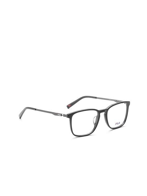 Buy Fila Men Black Full Rim Square Frames Frames For Men 26196038