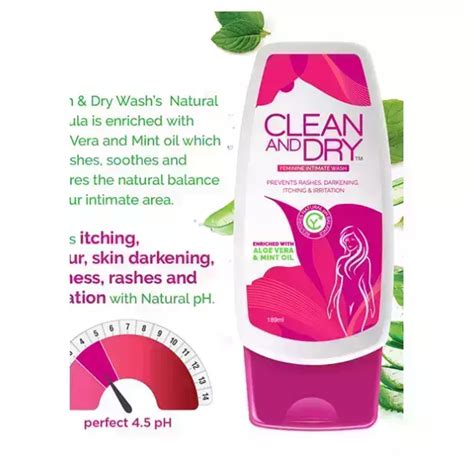 Clean And Dry Daily Intimate Wash Uses Price Dosage Side Effects