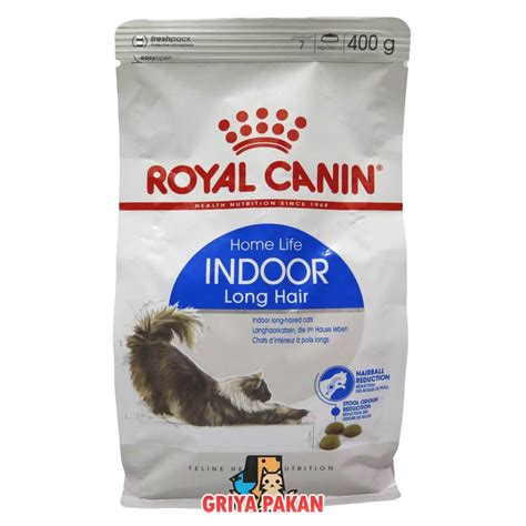 Jual Royal Canin Cat Indoor Longhair 400g Pakan Makanan Kucing