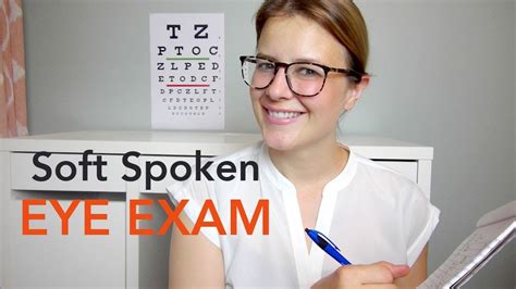 ASMR Soft Spoken Eye Exam Roleplay YouTube