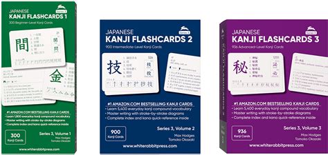 Japanese Kanji Flashcards White Rabbit Press