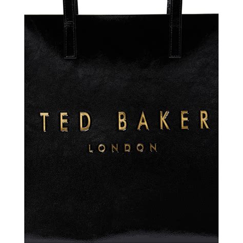 Ted Baker Crinkon Tote Bag Women Black Flannels