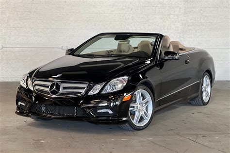 12k Mile 2011 Mercedes Benz E550 Cabriolet For Sale On Bat Auctions Closed On March 21 2023