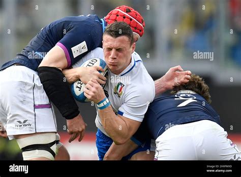 Rome Italia 12th Mar 2022 Paolo Garbisi Of Italy During The Six