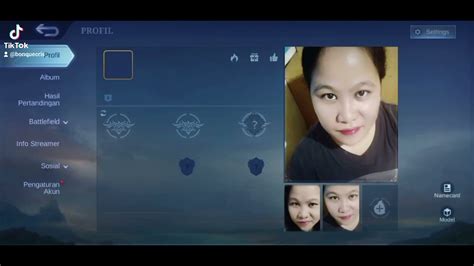 My Mobile Legends Profile 😊 Youtube