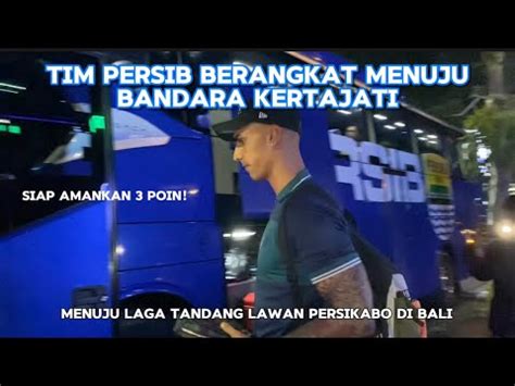 Persib Bandung Terbang Menuju Bali Untuk Melakoni Laga Away Lawan