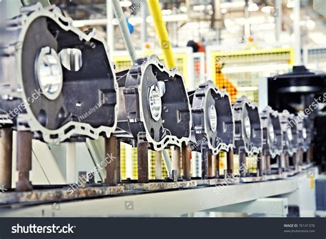 Manufacturing Parts Car Engine Stock Photo (Edit Now) 76141378