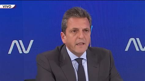 Sergio Massa “¿qué Significa El Arancelamiento Universitario Para Cada Familia 3 Millones