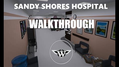 GTA V INTERIOR SANDY SHORES HOSPITAL WALKTHROUGH FIVEM MLO YouTube