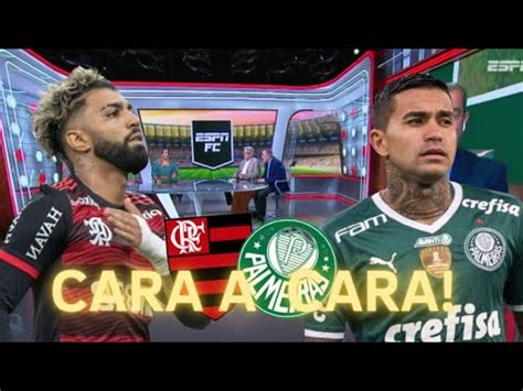 CARA A CARA QUEM É MELHOR FLAMENGO OU PALMEIRAS YouTube