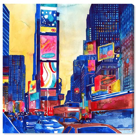 Wynwood Studio Cities And Skylines Wall Art Canvas Prints Maja Wronska