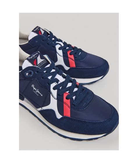 Sapatilhas Pepe Jeans Brit Road Homem Navy