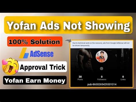 Yo Fan Ads Show Trick Yofan New Update Today Yo Fan Adsense