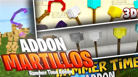 Addon De Martillos Para Minecraft Pe Hammer Time D Addon Mods