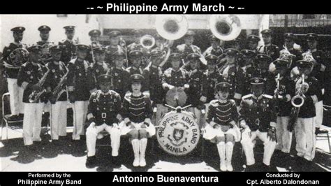 Antonino Buenaventura Philippine Army March 1947 Youtube