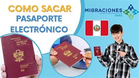 Como Sacar Pasaporte Electr Nico En Per Paso A Paso F Cil Youtube