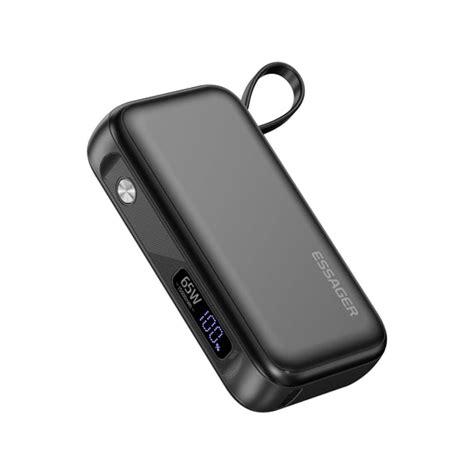 Essager Power Bank Portable 15000mAh in With USB C Cable External Spare ...