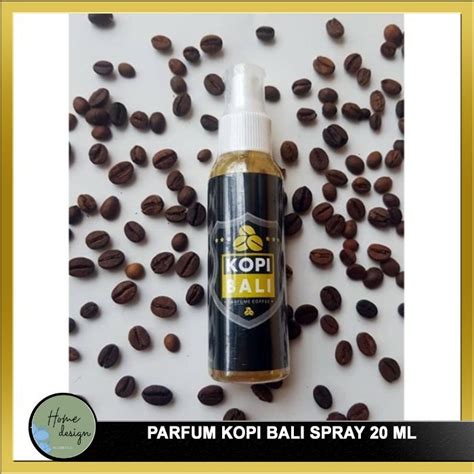 Jual Kopi Bali Spray Strong Black Coffee Pengharum Mobil Ruangan Ml