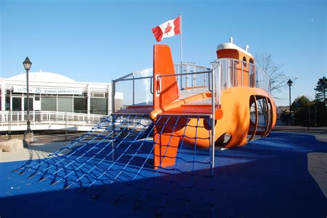 The Submarine Playground Located On Halifaxs Waterfront Was Designed