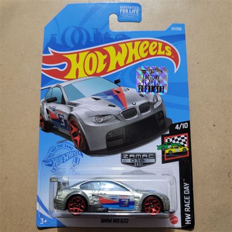 Jual HOT WHEELS BMW M3 GT2 HW RACE DAY ZAMAC Shopee Indonesia