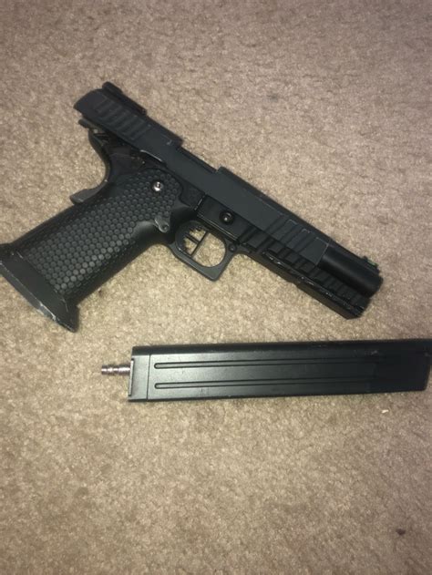 SOLD Hi Capa Hpa Extended Mag HopUp Airsoft