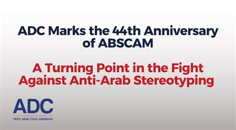 Adc Marks The Th Anniversary Of Abscam Adc