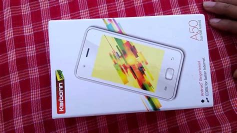 Karbonn Smart A50 Unboxing And Review YouTube