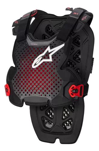 Colete Cross Alpinestars A1 Pro Chest Preto Motocross