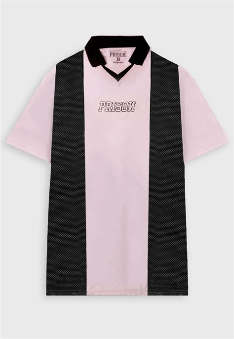 Compre Camisa Streetwear Prison Colors High Relief Rosa Aqui Design