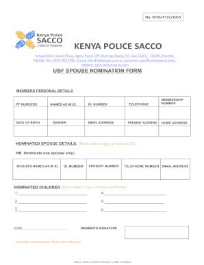 Police Sacco Fill And Sign Printable Template Online