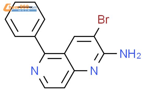 147293 36 5 1 6 NAPHTHYRIDIN 2 AMINE 3 BROMO 5 PHENYL CAS号 147293 36 5